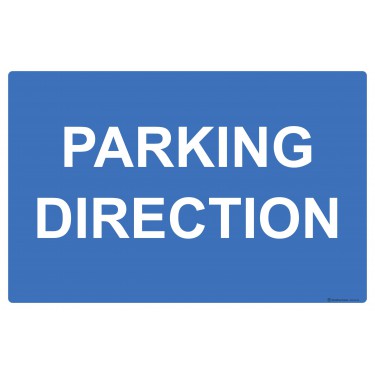 Panneau Parking direction