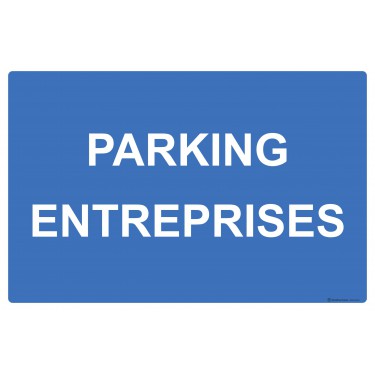 Panneau Parking entreprises