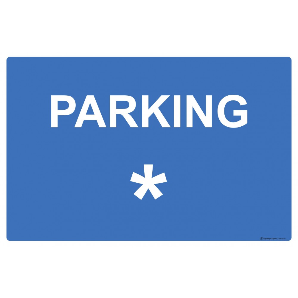 Panneau Parking Réservé Personnalisable. Parking Privé. Disponible en  autocollant Parking Réservé - Dimensions 210x75 mm - Aluminium 2 mm :  : Auto et Moto