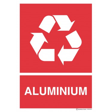 Panneau Tri sélectif aluminium