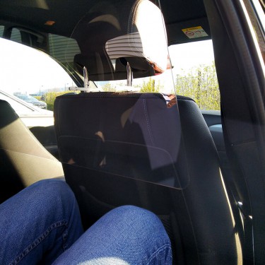 Rideau de séparation avant arrière pour voiture, Protection de cloison de  cabine de Taxi scellée, pare-soleil de climatisation pour véhicule SUV  Commercial - AliExpress