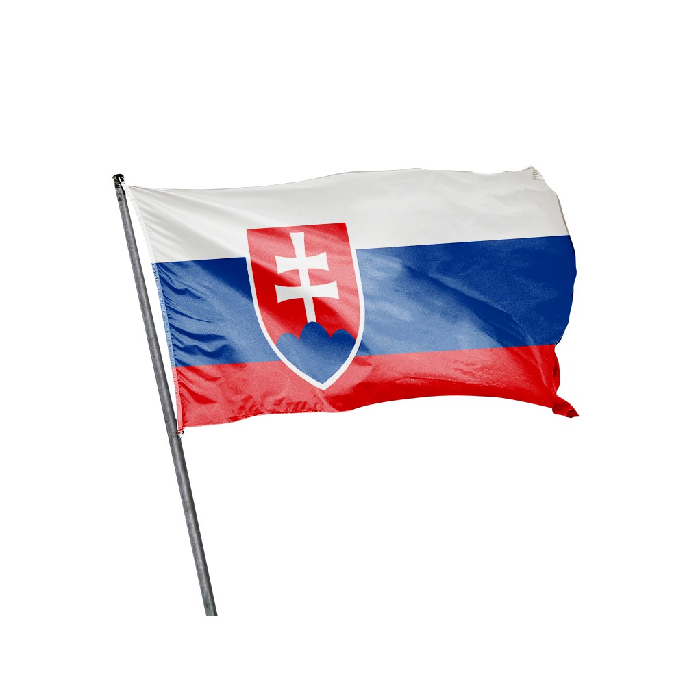 Drapeau de la Slovaquie à hisser