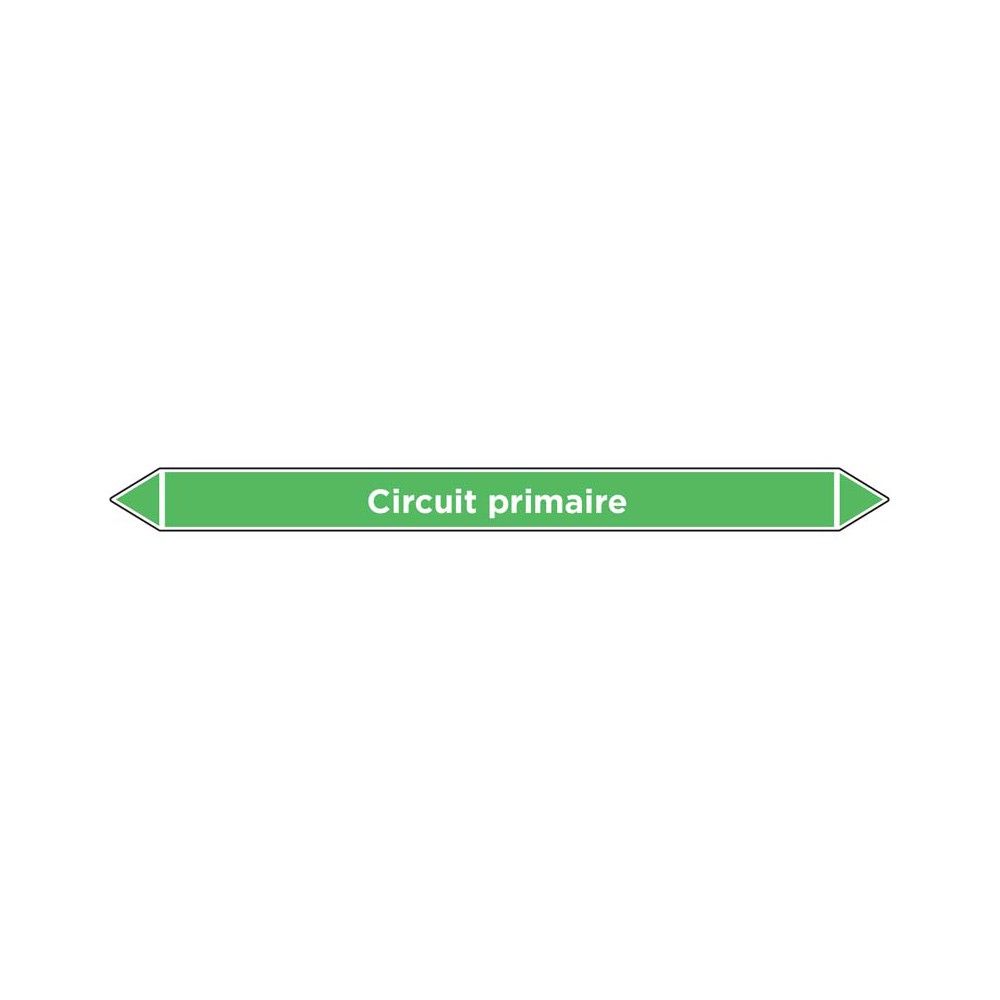 Marqueur de tuyauterie Circuit primaire